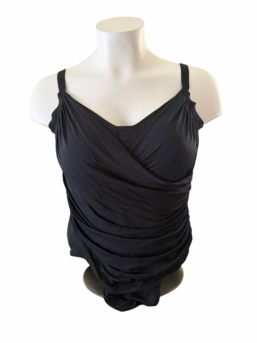 Jantzen Black One Piece Bathing Suit